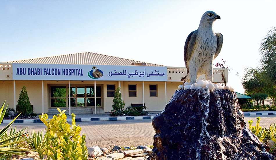 مستشفى أبو ظبي للصقور