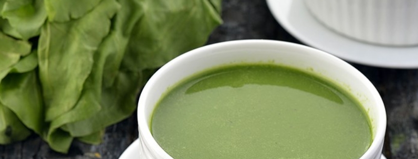 4 – شوربة الشوفان بالسبانخ Spinach Oat Soup