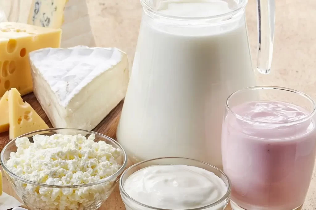 الحليب ومنتجات الألبان عالية الدسم