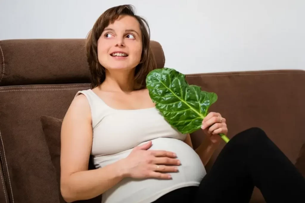 فوائد السبانخ للحامل