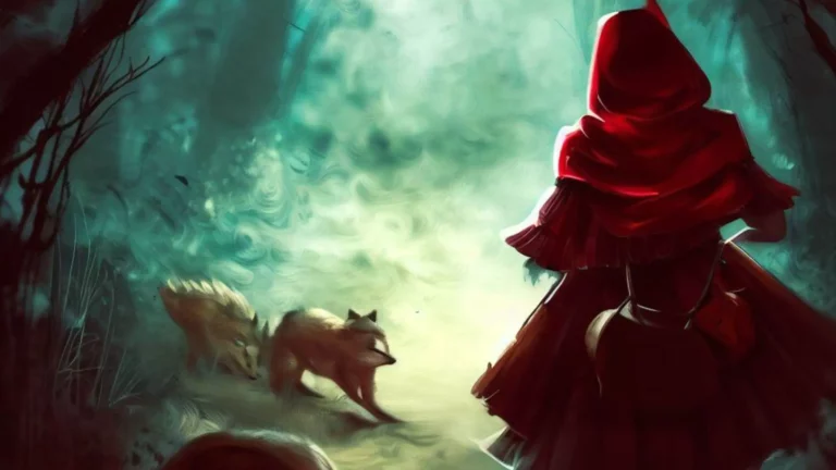 قصة ليلى والذئب – (ذات الرداء الأحمر)