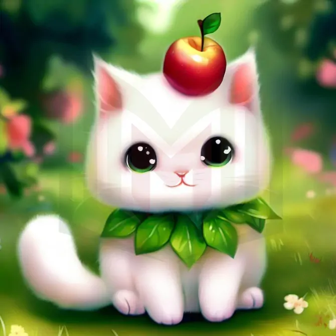 لولي التفاحة - قصة القطة لولي المحتارة